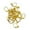 Or, variante sur simhoa 20 Pcs Accessoires de Boucles d'Oreilles à Levier Anneau Rond Fil d'Oreille pour Boucles d'Oreilles Bricolage Bronze