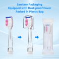 thumbnail image 3 of Electric Toothbrush Replacement Brush Heads for Seago Kids, 3 of 7