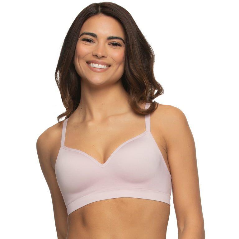 Felina | Wireless Bralette | 2-Pack (Quiet Shade Violet Ice, Small)