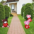 thumbnail image 3 of Hotiary Valentines Yard Signs 12” x 18” "Love" Bear Heart Decor Outdoor Decorations (2 Count), 3 of 7