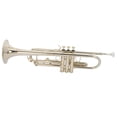 thumbnail image 4 of Ktaxon New B Flat Silver Bb Trumpet for Concert Band with Case, 4 of 8