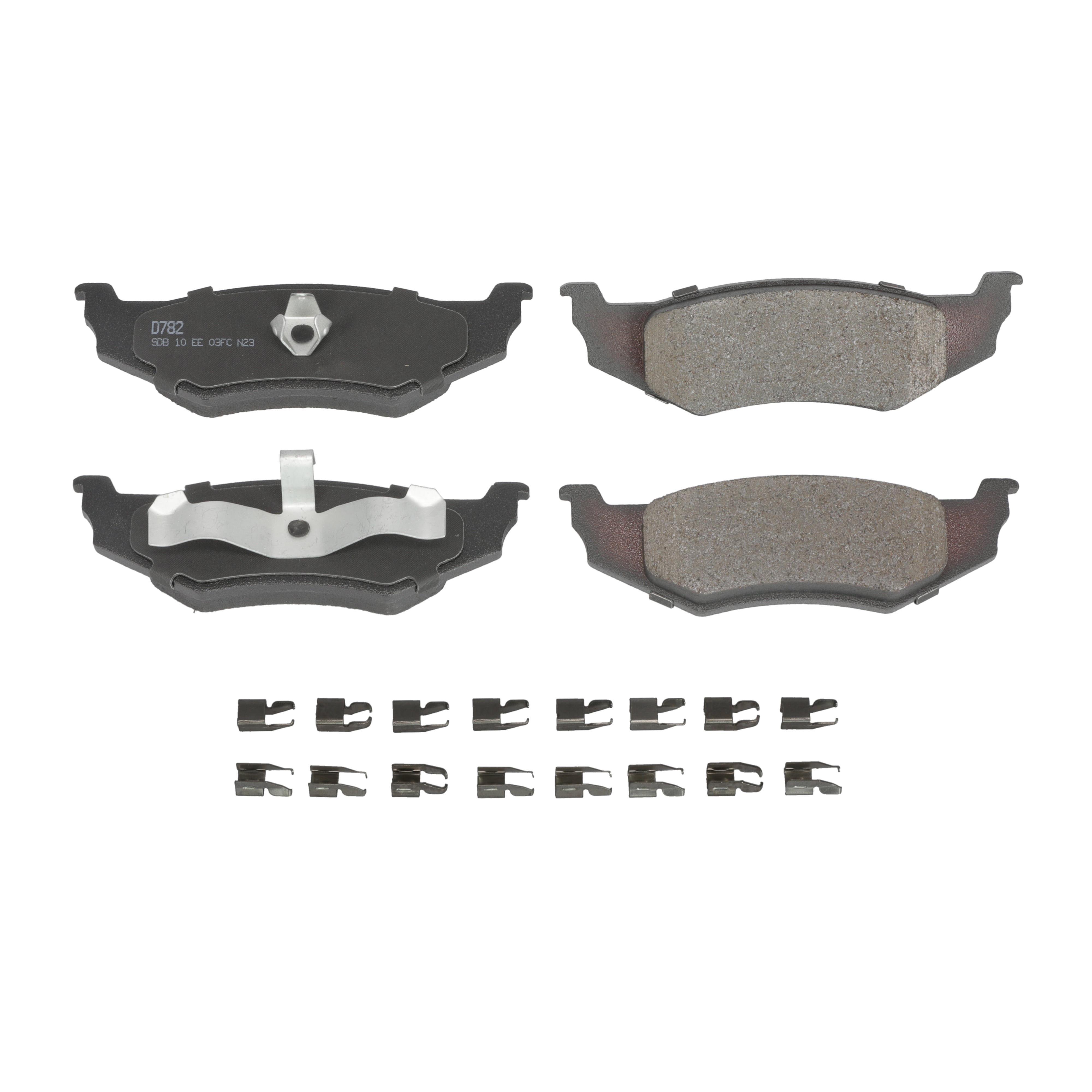 Winstop Brake Pad Set, Rear WS.0782.0.M, Chrysler PT Cruiser 2009-2003