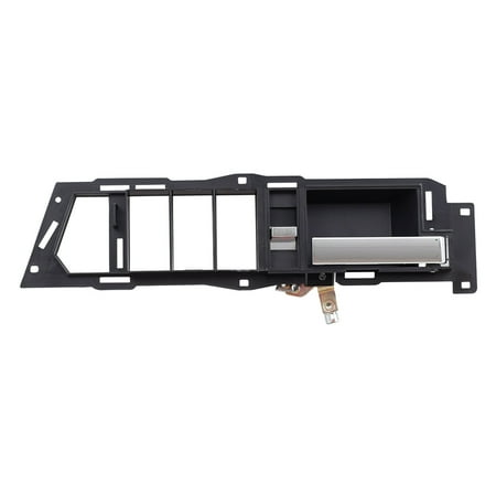Door Handle Base Passengers Front Inside Door Handle Black Base w/ Chrome Lever Replacement for Chevrolet GMC Pickup Truck SUV 22086874 ()