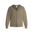 thumbnail image 5 of Athletic Works Women's and Women's Plus ButterCore Zip Up Hoodie, Sizes XS-4X, 5 of 6