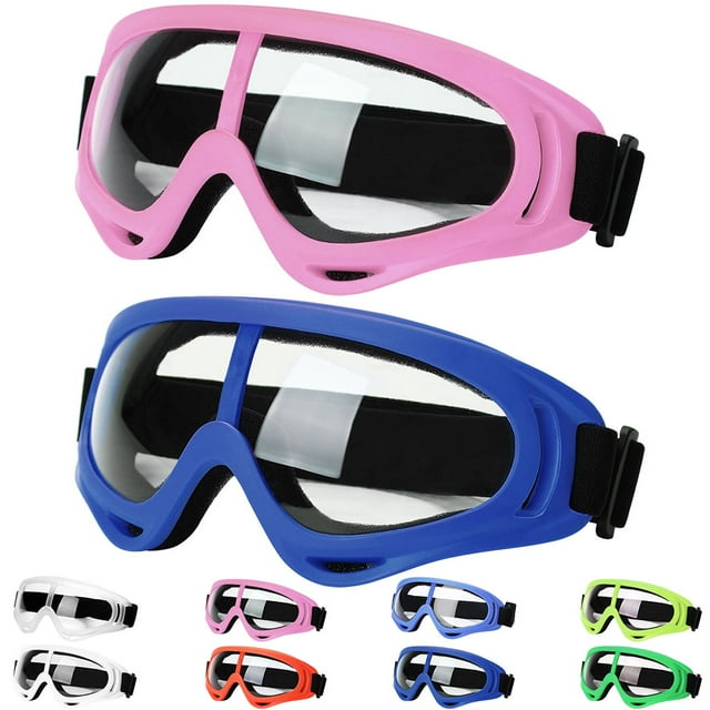 Bangcool 2 Pair Cycling Goggles Creative Protective Safety Goggles Motorcycle Goggles