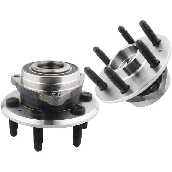 Afa Motors Front Rear Wheel Bearing and Hub Assembly Compatible with 2010-2016 Cadillac SRX, 2011 Saab 9-4X Hub Bearing Assembly 6 Lug 513289 Pair