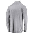 thumbnail image 3 of Men's Profile Heather Gray San Francisco Giants Big & Tall Raglan Quarter-Zip Top, 3 of 3