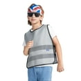 thumbnail image 2 of A-SAFETY kids High Vis Reflective construction Safety vest, 2 of 6