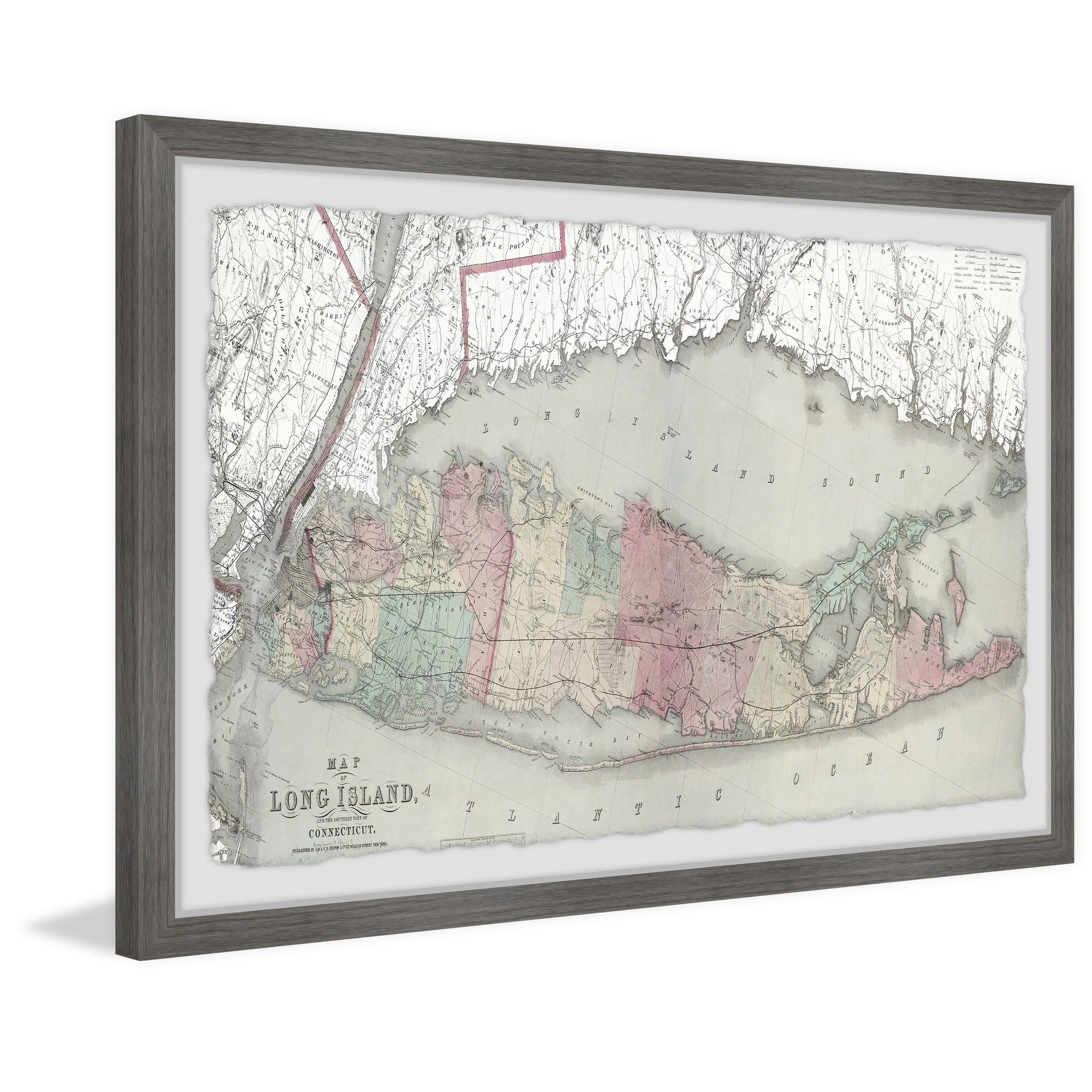 Marmont Hill Long Island Framed Wall Art