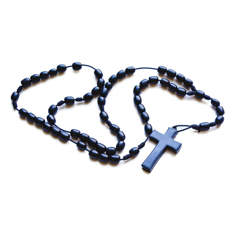 Buy Knotted Cord Black Rosary Kits