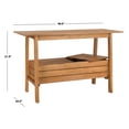 thumbnail image 6 of Safavieh Bertie Outdoor Modern Tea Trolley with Storage, 6 of 10