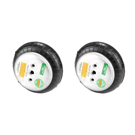 TORQUE 2 Pack of Single Convoluted Air Spring Bag & Airstroke Actuator 100 PSI 1/4" Inlet x 2"H (Replaces Firestone 7731, W01-358-7731, WO1-358-7731) (2 x TR7731)