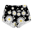 thumbnail image 4 of Gibobby Pantalones de Casuales Pantalones cortos elásticos ajustados deportivos para mujer, para correr, levantamiento de glúteos, Fitness, Yoga, pantalones de Yoga(Blanco， XL), 4 of 4