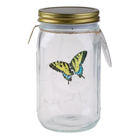 lanema LED Animated for Butterfly In A Jar Fluttering Amazing Collection Battery Operat