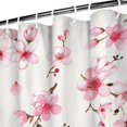 thumbnail image 4 of Waterproof Pioneer Shower Curtain 72x84 Inch Polyester Unique Cute Floral Shower Curtain for Bathroom Hotel Home Decor with 12 Plastic Hooks, 4 of 5
