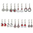 thumbnail image 1 of 9 pares de pendientes navideños, 1 of 3