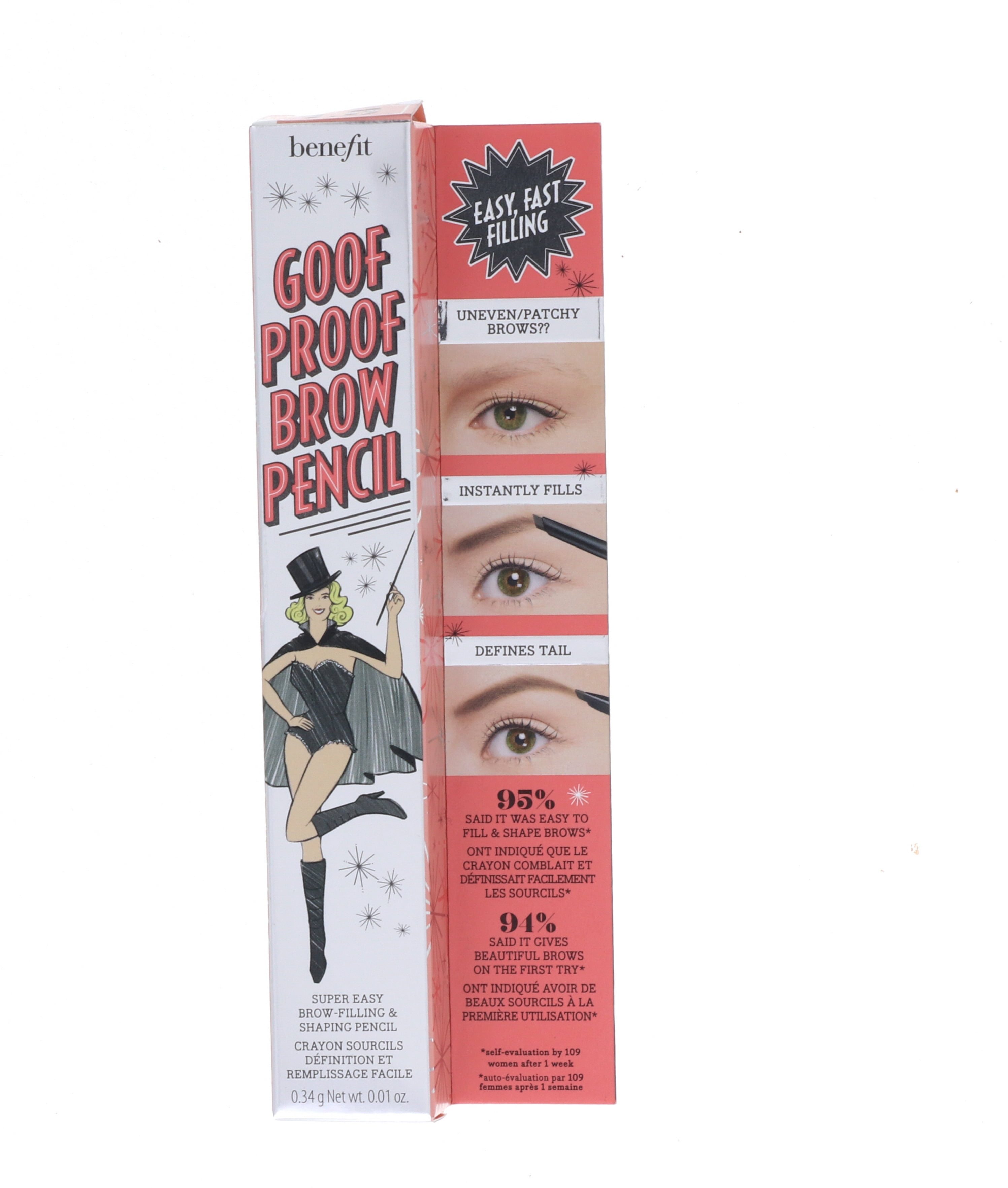 Benefit Goof Proof Brow Pencil, #4.5, 0.01 oz