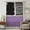 Purple, variant on Orange Black Sheer Curtains 108" Extra Long for Living Room, Farmhouse Striped Modern Abstract Art Light Filtering Privacy Drapes, Breathable Semi Sheer Window Treatment for Floor to Ceiling Window