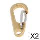 thumbnail image 1 of Paquete de 2-6 llaveros Quickdraw Colamx con resorte gancho a presión mosquetón Hebilla colgante 2 piezas, 1 of 8
