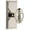 Polished Nickel, variant on Grandeur Grande Victorian Door Knob with Carre Plate