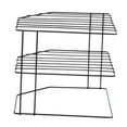 thumbnail image 3 of Elodie Kitchen Organizer Rack 3 Layer Fruit Basket Pot Rack for Restaurants Kitchen black, 3 of 8