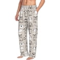 thumbnail image 2 of Xecao Puppy Men's Straight Lounge Pajama Pants: The Ultimate in Comfortable Sleepwear, 2 of 9