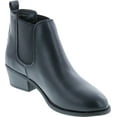 thumbnail image 7 of REFRESH TILDON-02 Women's Almond Toe Simple Flat Heel Ankle Riding Booties, 7 of 7