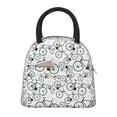 thumbnail image 2 of Haiem Bicycle Printed Lunch Bag Women, Lunch Box Lunch Bag for Women, Small Leakproof Cute Lunch Tote Large Capacity Reusable Insulated Cooler Lunch Container, 2 of 6