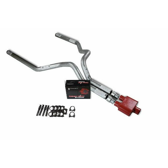 19-25 Chevy GMC Silverado Sierra 3" Dual Exhaust Kit Cherry Bomb Extreme