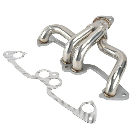 Stainless Race Manifold Header for Honda Civic EX 2001-2005 1.7L SOHC D17A2