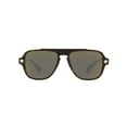 thumbnail image 3 of Gafas de sol Versace VE 2199 12524T Havana con lente gris espejada, 3 of 3