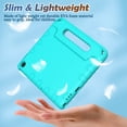 thumbnail image 7 of SUPNICE Kids Case for Walmart Onn 11 Inch Tablet Pro 2023 (Model: 100110027), Lightweight Shockproof Convertible Handle Stand Case for Onn Tablet Pro 11",Green, 7 of 7