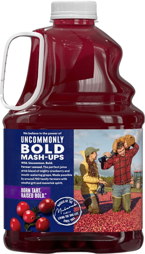 Ocean Spray Cran-Grape Juice Drink 3 liter - 3 Pack