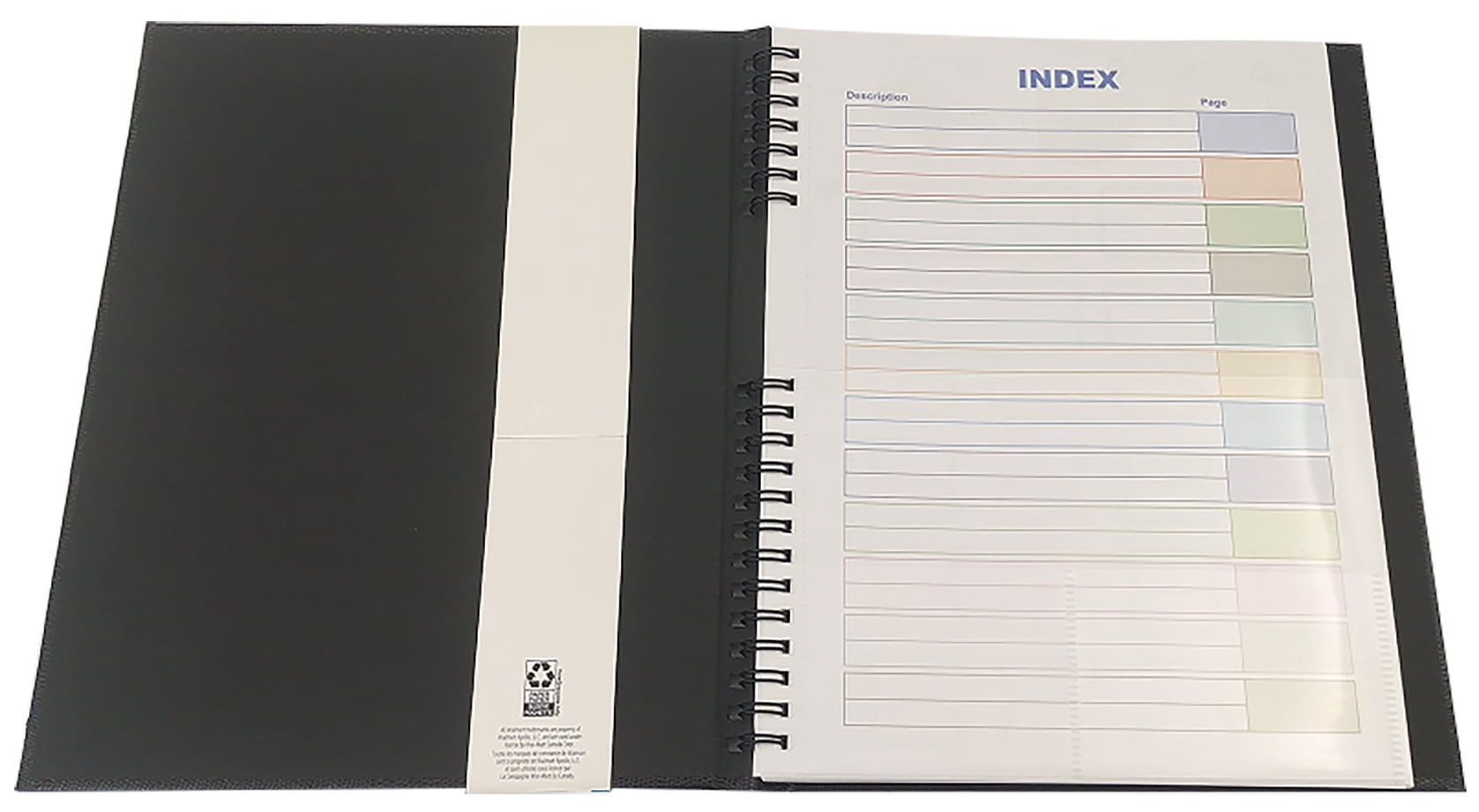 NOTE PRO NOTEBOOK, Vinyl Cover Journal<br>96 sheets