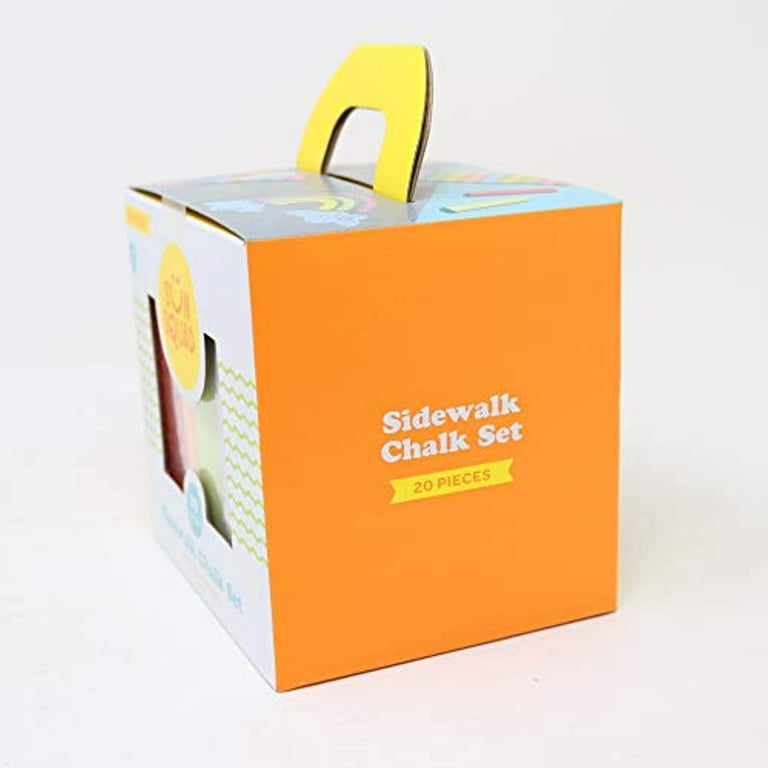 10 BOXES OF SIDEWALK CHALK-20 PIECES PER BOX Bulk Sales