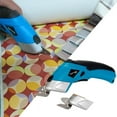thumbnail image 3 of Cordless Electric Scissors USB Rechargeable Cutter Fabric Cutter Crafts Sewing Cardboard Scrapbooking Cutting Tool, 3 of 6