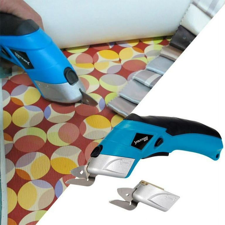 Electric Fabric Scissors Cutter Crafts Sewing Cardboard USB Cordless Power