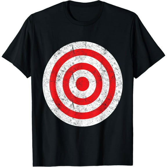 Playful Comfort Tee - Vintage Bullseye Target Bulls Eye Funny Joke T-Shirt