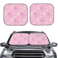 thumbnail image 2 of Saiise Butterfly 1 for Foldable Car Sun Shades (2-Pack) Offer Sun Protection with an Easy-fold Design for Convenient Windshield Shading-Large, 2 of 5