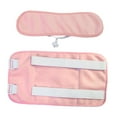 thumbnail image 3 of Esquirla Castor Oil Pack Wrap Set, Reusable Convenient with Front Bag Mess , Flannel Pink Sticker Strap, 3 of 8