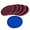 Red, variant on WTYYC 6-Pack Replacement Scrub Pads, Super Abrasive, Green (5 Inch)