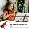 thumbnail image 2 of 1 Ensemble Modèle d'Instrument à Ficelle Réaliste Violon Simulé Jouet Instrument de Musique, 2 of 9
