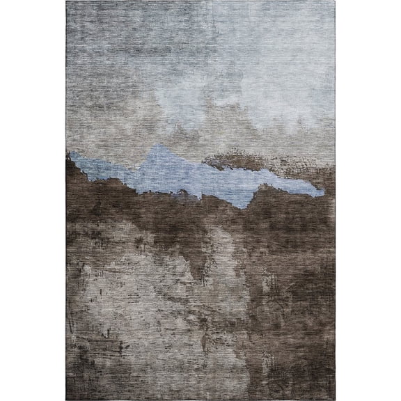 Dalyn Rugs Premium Machine Washable Mayfield AMF1069 Chocolate 9' x 12' Rug