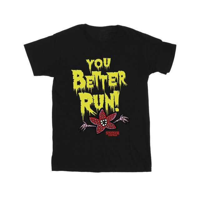 Netflix Boys Stranger Things You Better Run T-Shirt