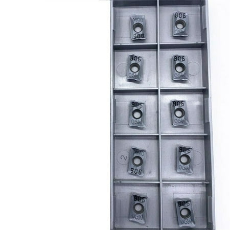 

RANMEI 10Pcs HM90 APKT1003PDR APKT IC908 carbide inserts lathe milling tools