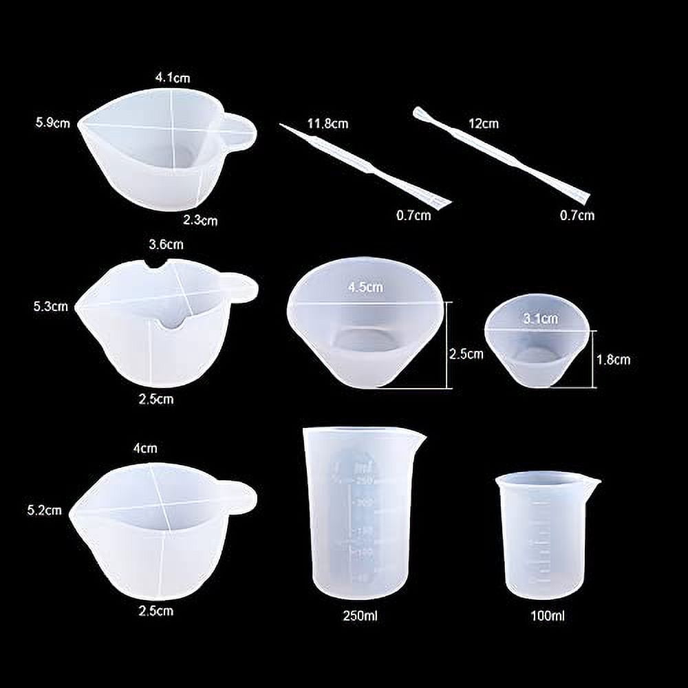 1KG Upgrade Clear Odorless Hard Resin + Portable Led Lamp+15Pigment+Shine Oil +12Pcs Type of Silicone Resin Tool Cup Stick, Mat and Finger Cots for Jewelry Making Casting and Coating