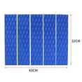 thumbnail image 3 of kurtrusly Tapis de Planche de Surf Antidérapant EVA Mousse pour Skimboard Bleu, 3 of 8
