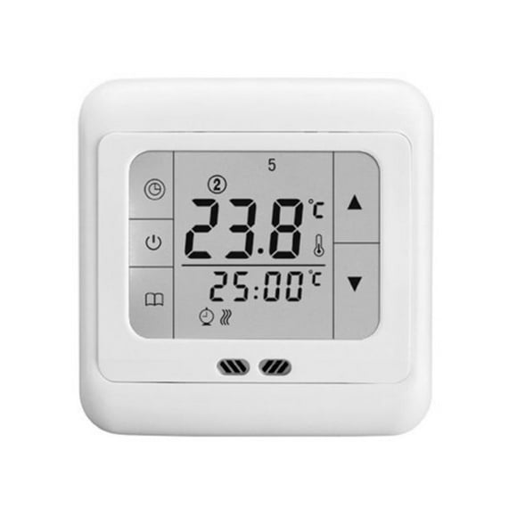Programmable Digital Thermoregulator Touch Screen Room Heating Thermostat Underfloor Heating for Warm Floor Electric Heating System Temperature Controller