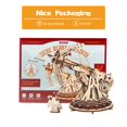 thumbnail image 2 of ROKR 3D Wooden Puzzle 142 Pieces Toys DIY Siege Crossbow Model Kit Wooden Craft Puzzle for Teens for Kids, 2 of 5