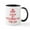 White/Black Inside, variant on CafePress - Keep Calm By Focusing On The Cia Mugs - 11 oz Ceramic Mug - Novelty Coffee Tea Cup